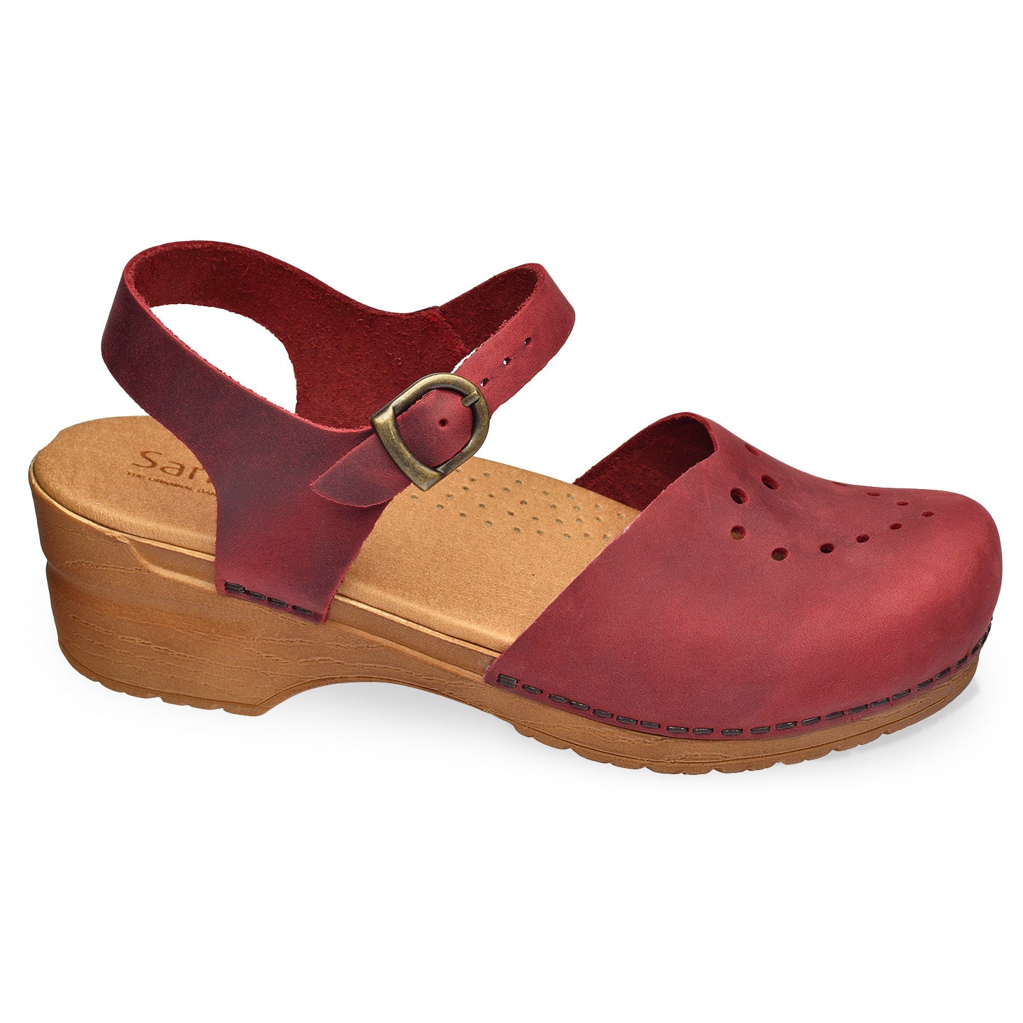 Red Mary Jane Red Sanita Clogs Sanita Women's Alyssa Mary Jane Red