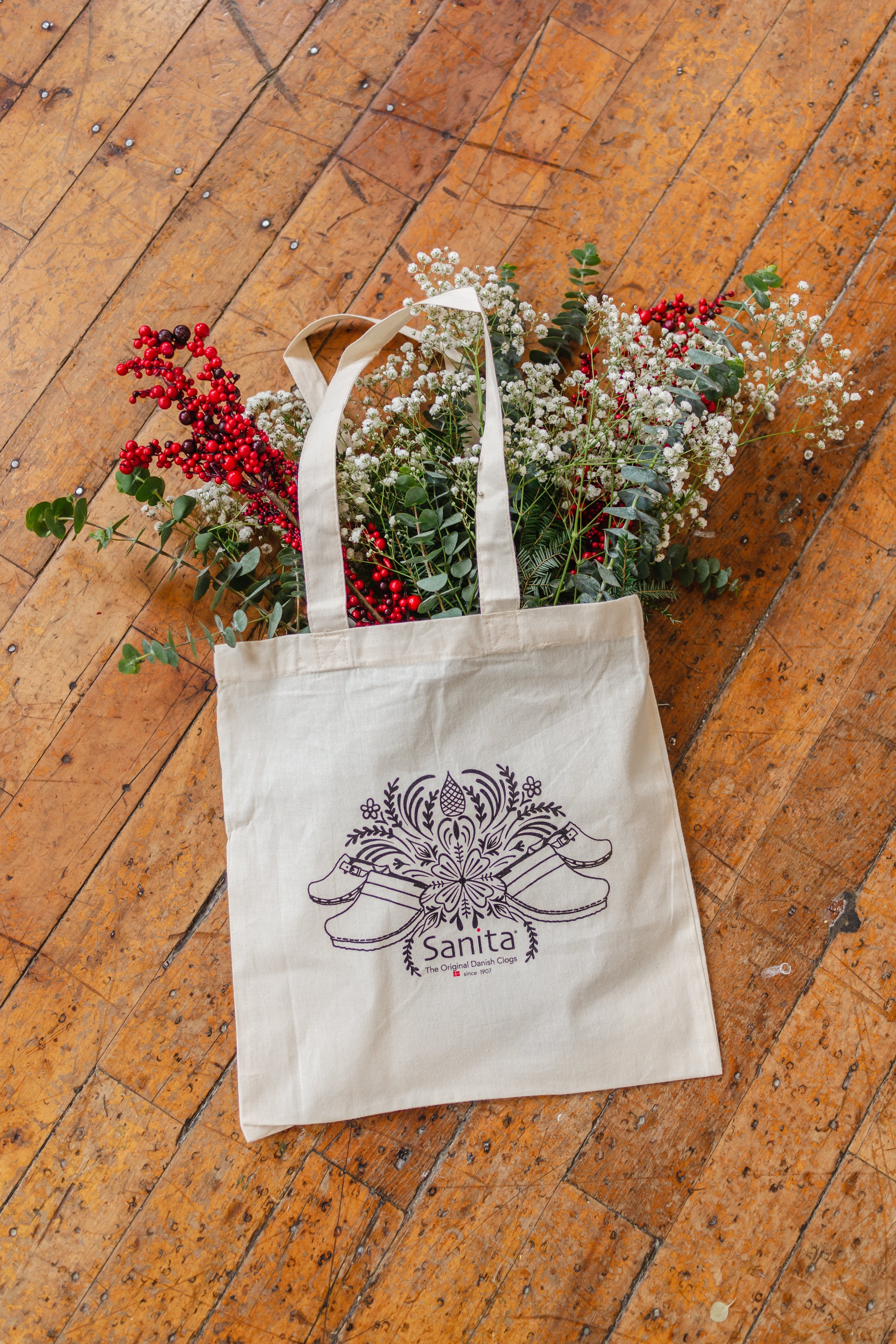 Floral Tote Bag