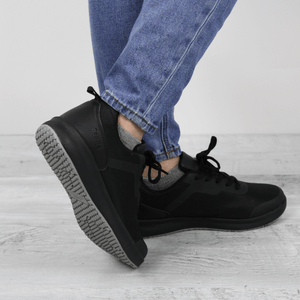 Sanita Concave Unisex in Black Sneaker