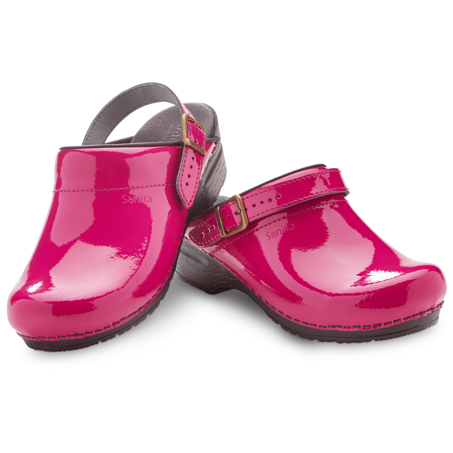 Estelle Women s Clog in Fuchsia Sanita