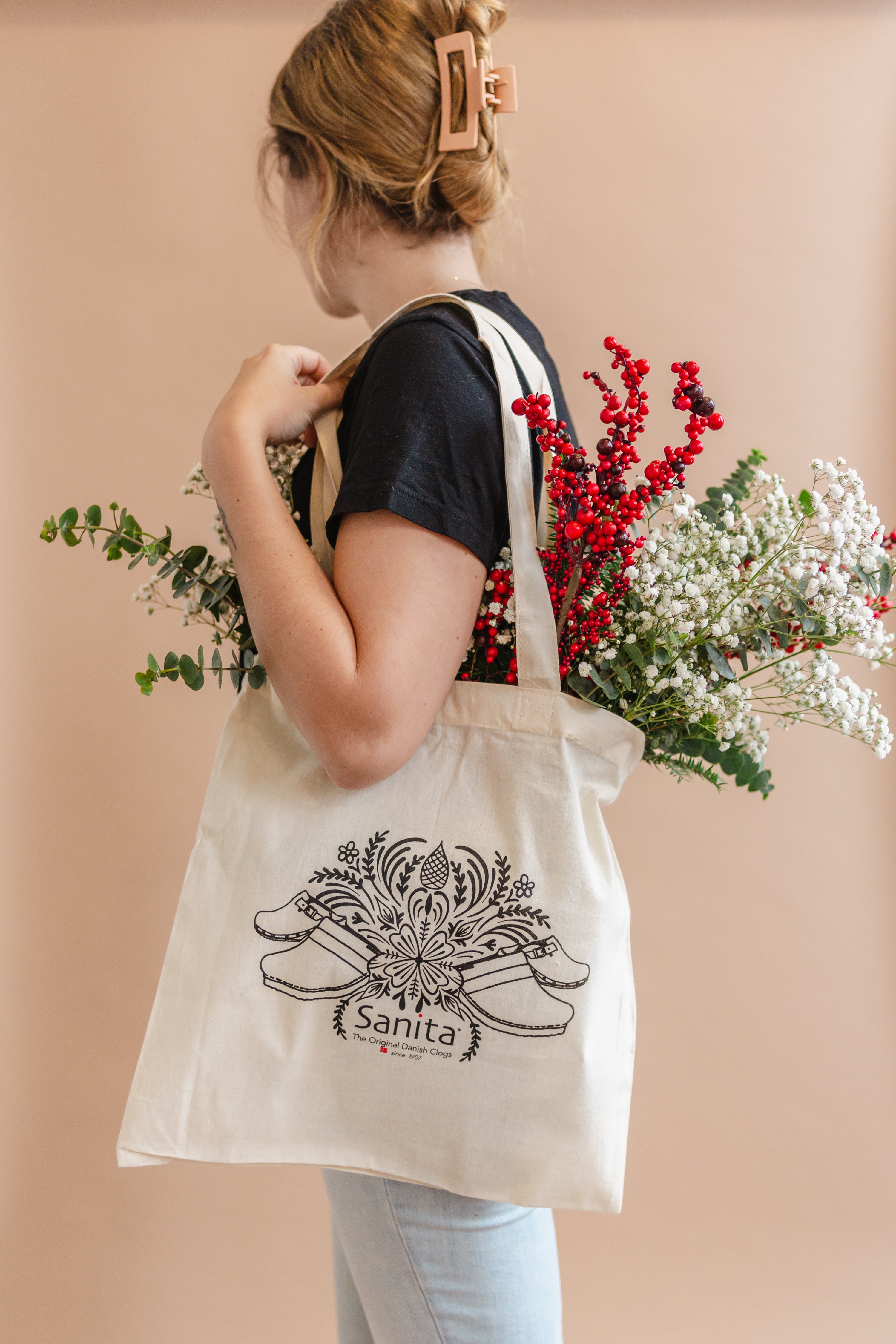 flower carrying bag