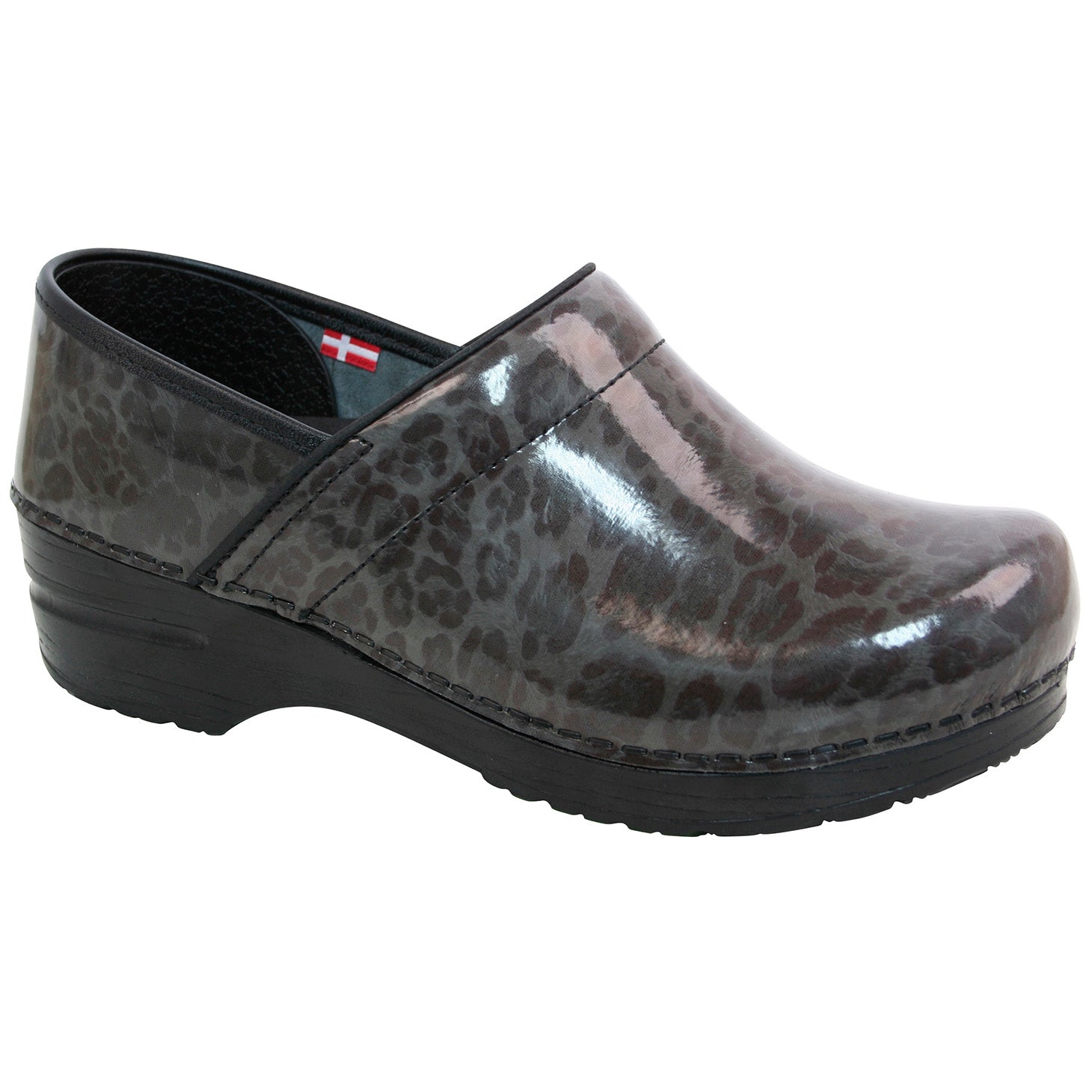 Sanita Gwyneth Women's in Grey Leopard
