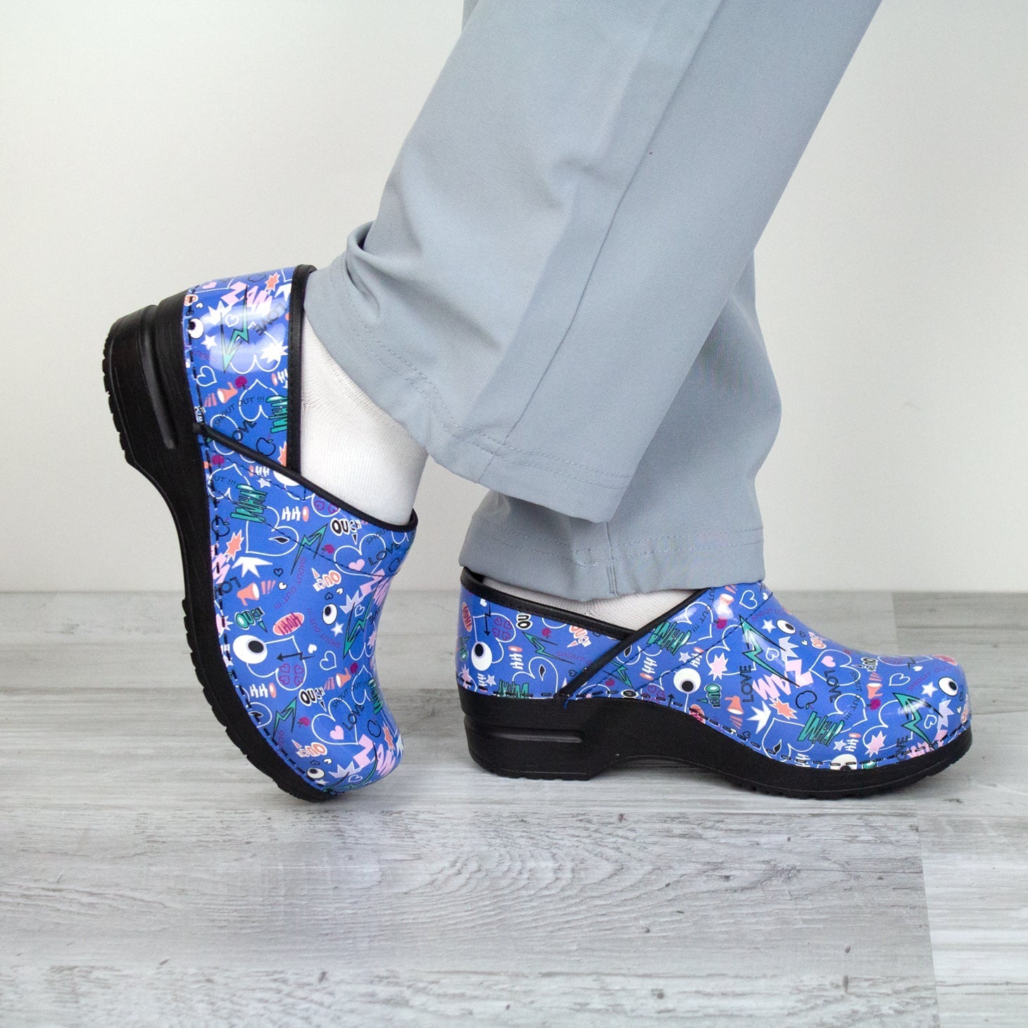 Sterling Women's Clog in Blue Sanita - Main Image