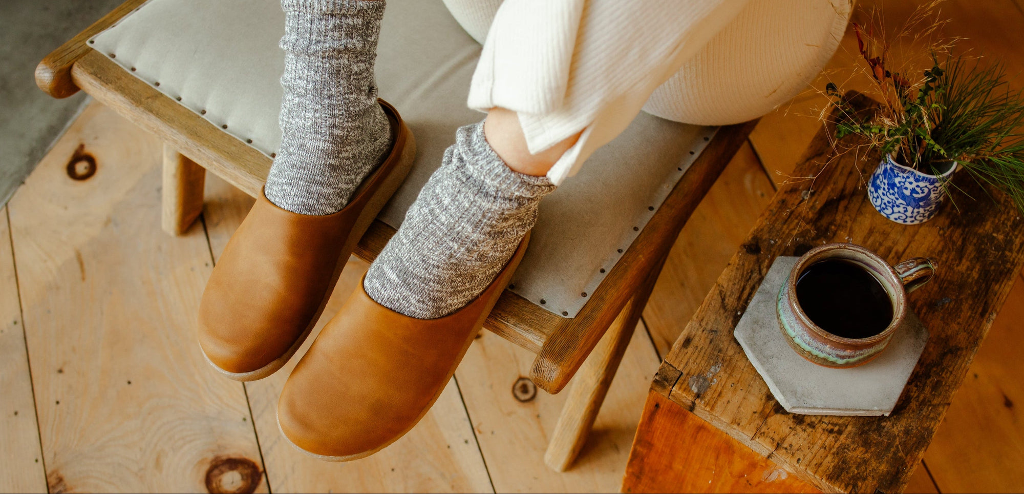 Sanita Holiday Wishlist - Clogs - Slip on Cognac Holsted Clog 