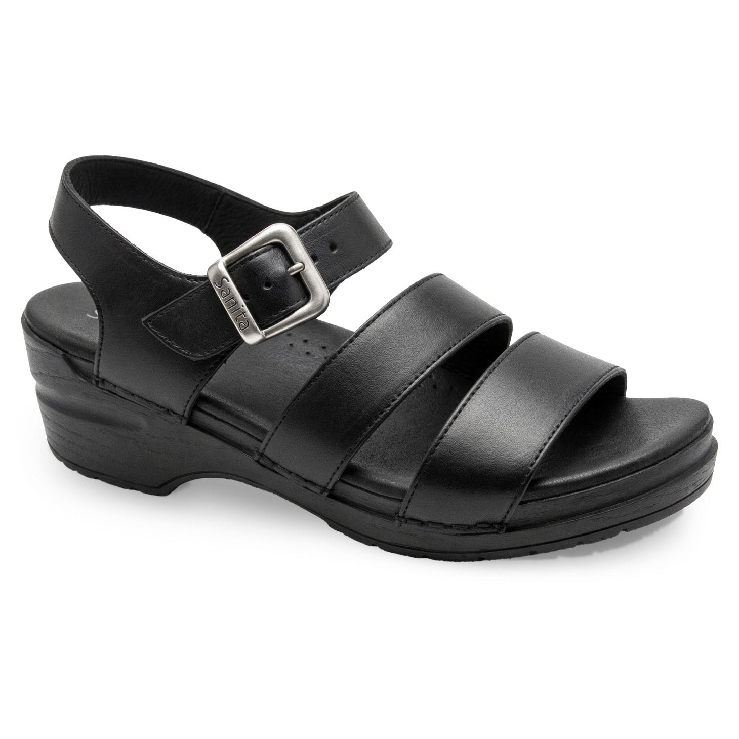 Sanita Sesso Women's Sandal in Black Sandal