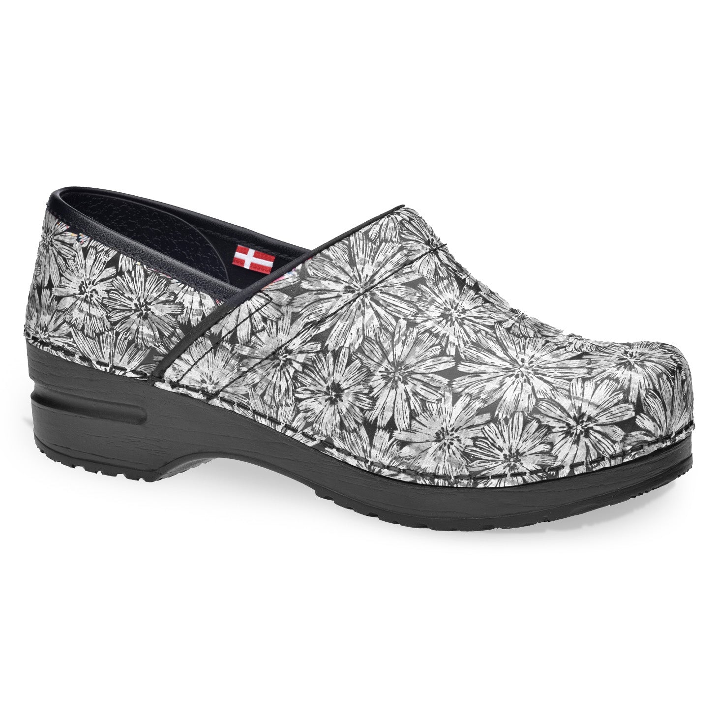 Sanita Rumney Women's Clog in Black Closed Back Clog