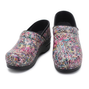 Sanita Rumney Women's Clog in Multicolor Closed Back Clog