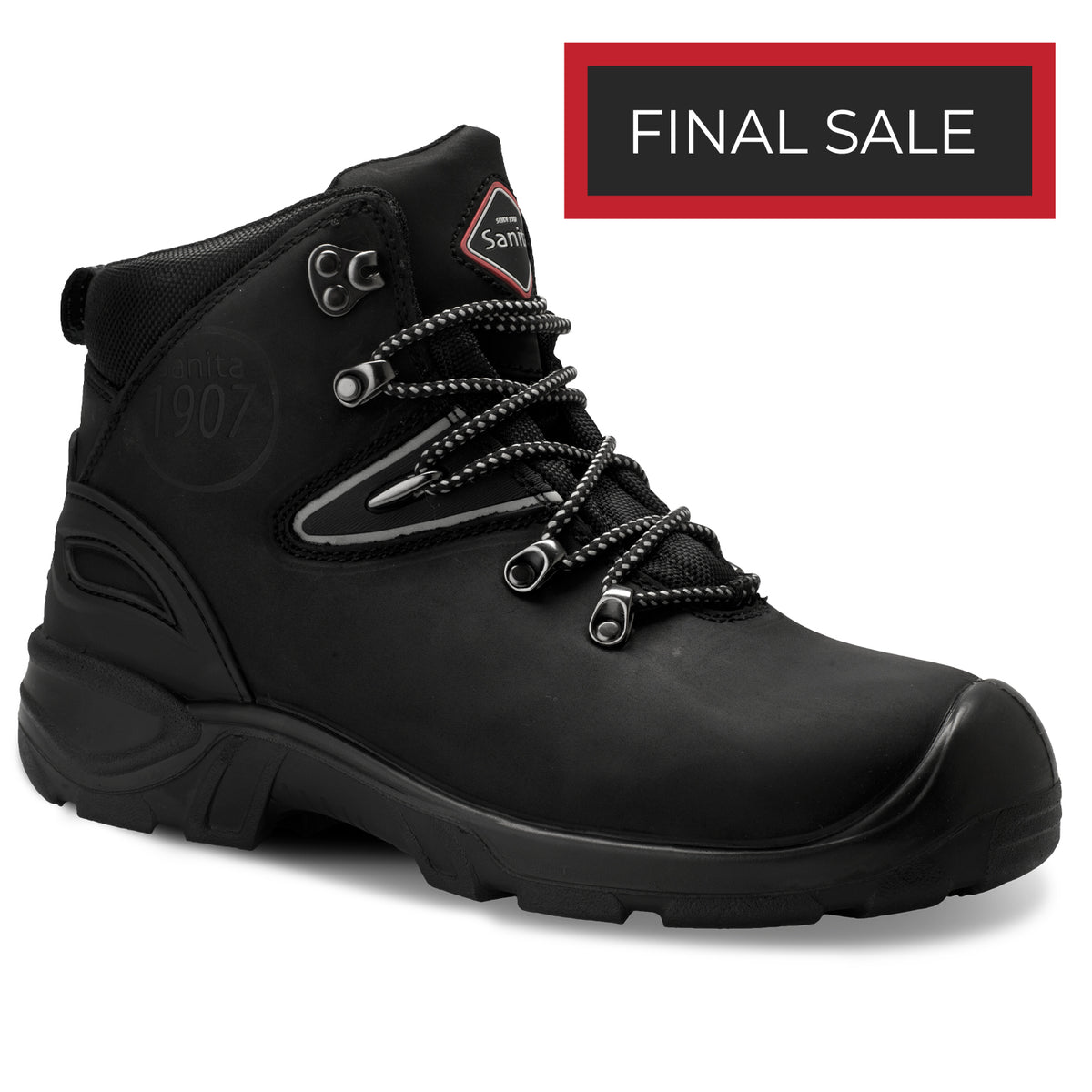 Sanita Colorado Unisex Safety Boot in Black - FINAL SALE Safety Boot