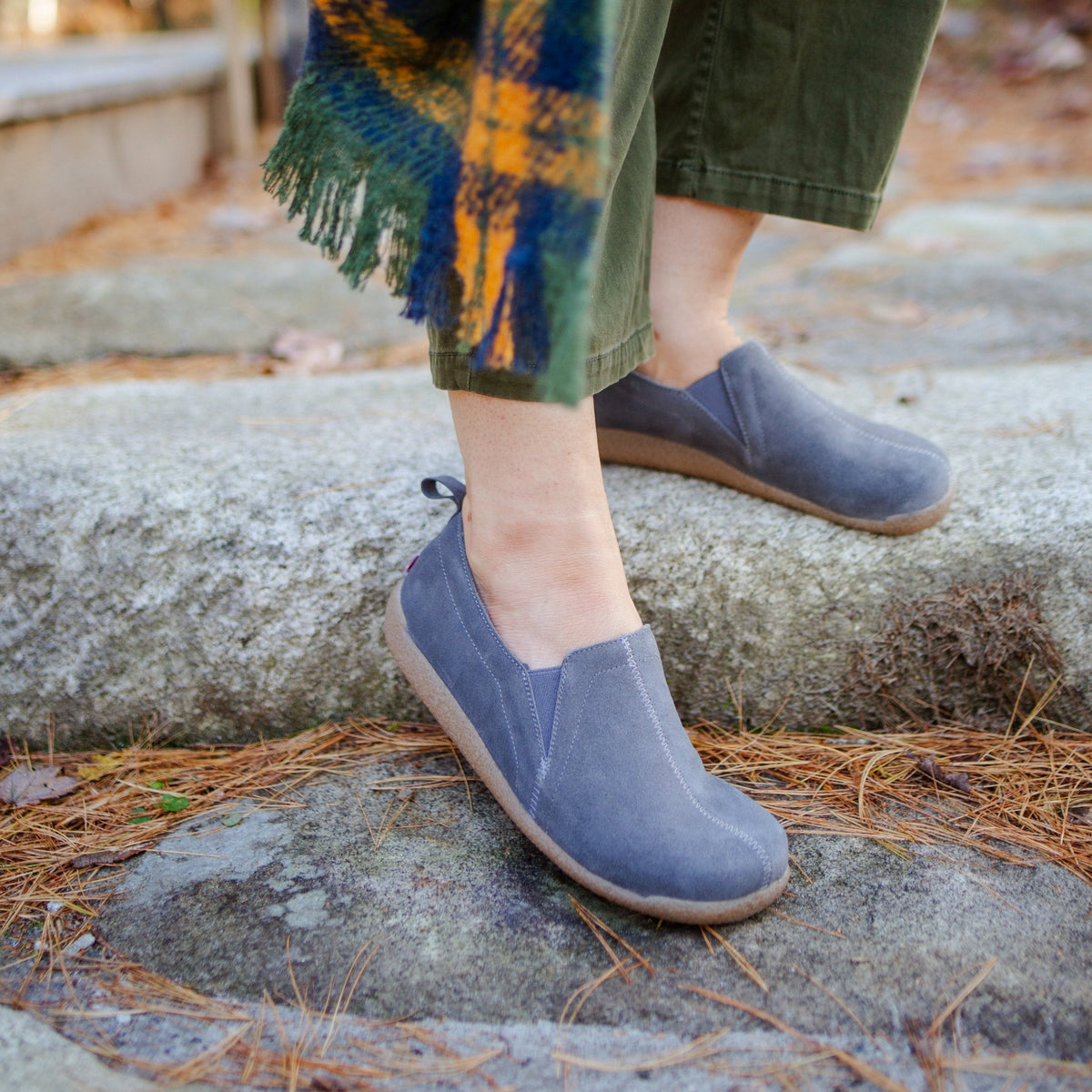 Sanita Barso Unisex Slipper in Slate Slipper