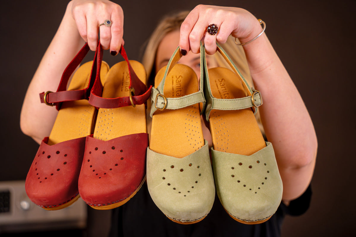 Sanita Heart Women&#39;s Sandal in Khaki Sandal