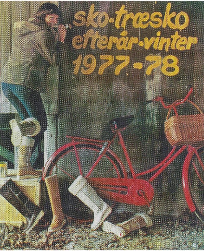 Launched colorful clogs and wooden soled boots in 1970