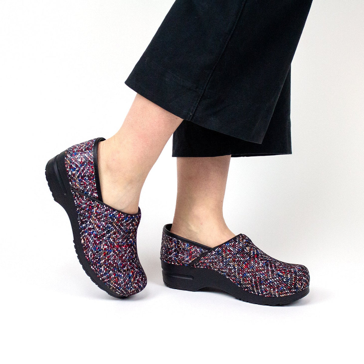 Sanita Leyden Women&#39;s in Red - Limited Edition Closed Back Clog