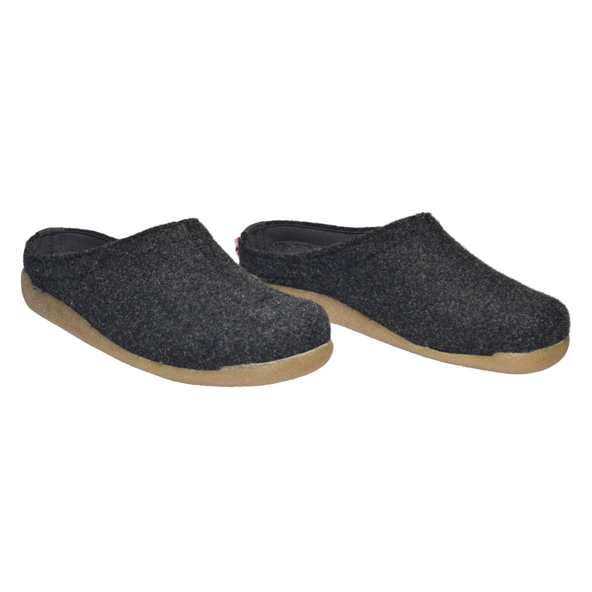 Sanita Lodge Slide Unisex Slipper in Charcoal Slipper