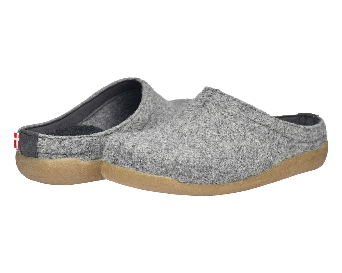 Sanita Lodge Slide Unisex Slipper in Slate Slipper