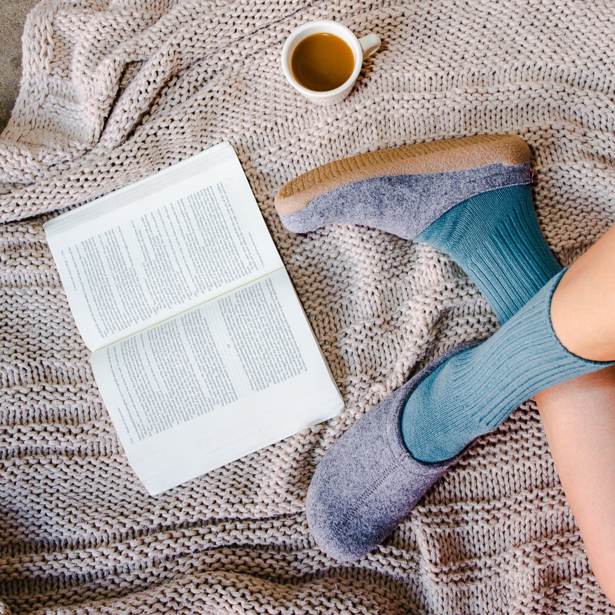 Sanita Lodge Slide Unisex Slipper in Slate Slipper