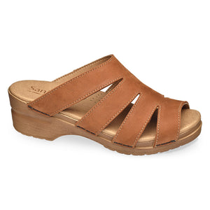 Sanita Monika Women&#39;s Sandal in Chestnut Sandal