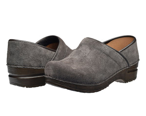 Sanita Nina Women&#39;s Clog in Steel Closed Back Clog