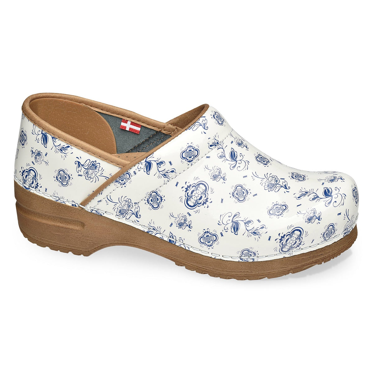 Sanita Prairie Women&#39;s Clog in Blue Closed Back Clog