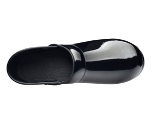 Sanita Pro. Patent Women&#39;s in Black Closed Back Clog