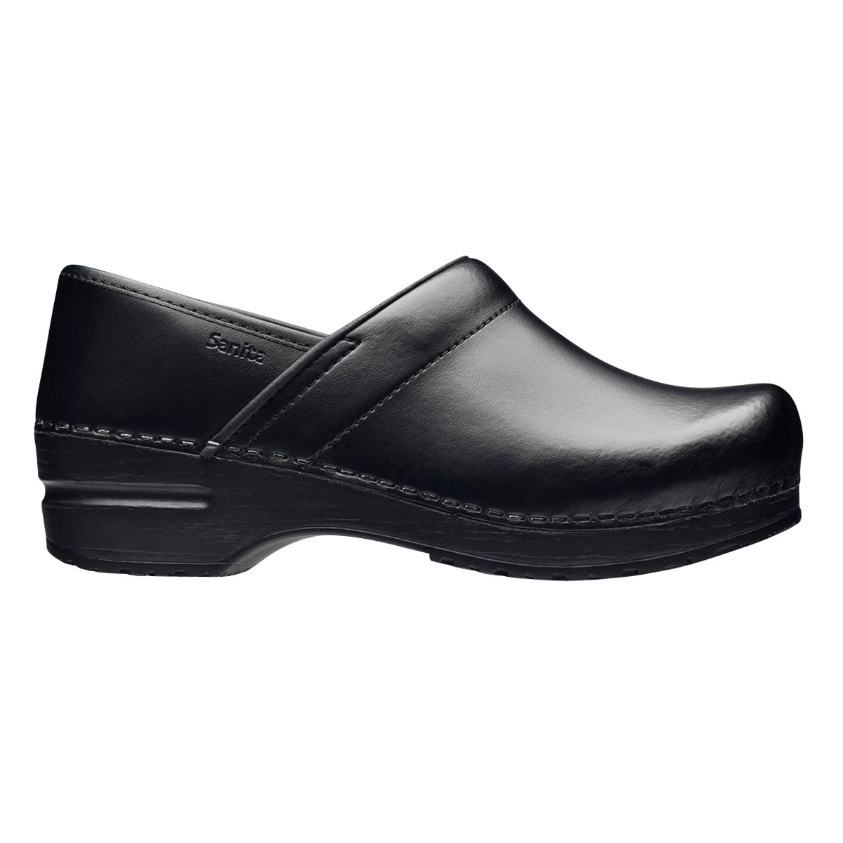 Pro. PU Men's Clog in Black 40 / Black / Medium Pro. PU Men's Clog in Black 40 / Black / Medium