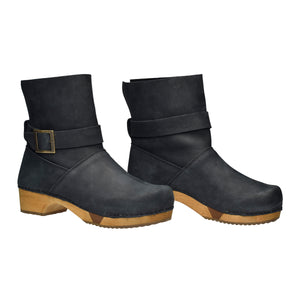 Sanita Runa Women&#39;s Wood Boot in Black Boot