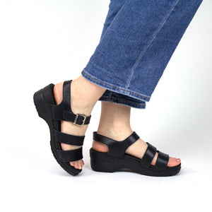 Sanita Sesso Women&#39;s Sandal in Black Sandal