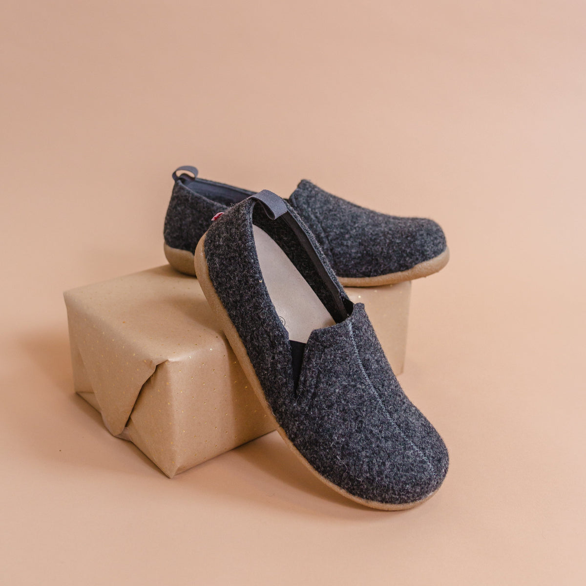 Sanita Skagen Unisex Slipper in Charcoal Slipper