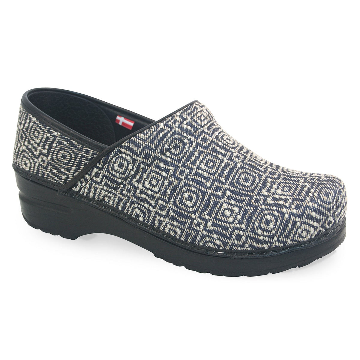 Sanita Velma Vegan Women&#39;s Clog in Blue Closed Back Clog