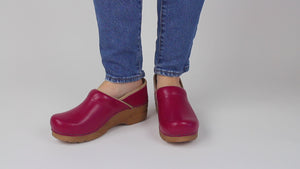 Sanita Pro Pu Women&#39;s in Raspberry -  Avail Spring &#39;23