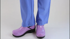 Sanita Pro. Patent Women&#39;s in Lilac - avail. Spring &#39;22 Closed Back Clog