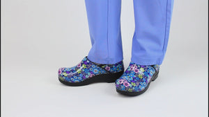 Sanita Marilla Women&#39;s in Navy Closed Back Clog