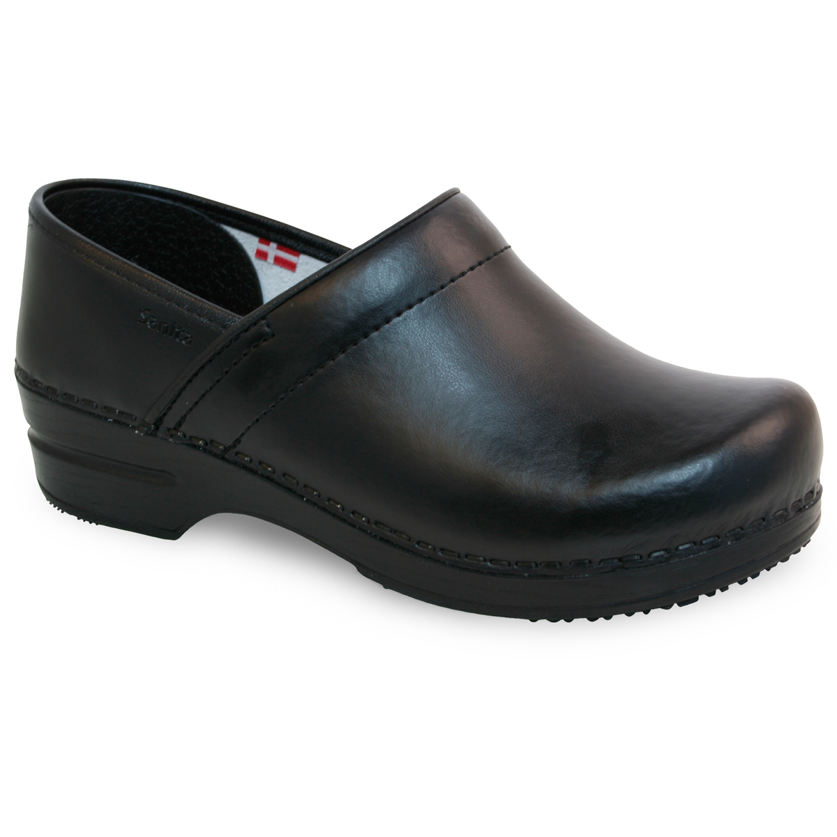 Sanita Aubrey Women&#39;s in Black Closed Back Clog