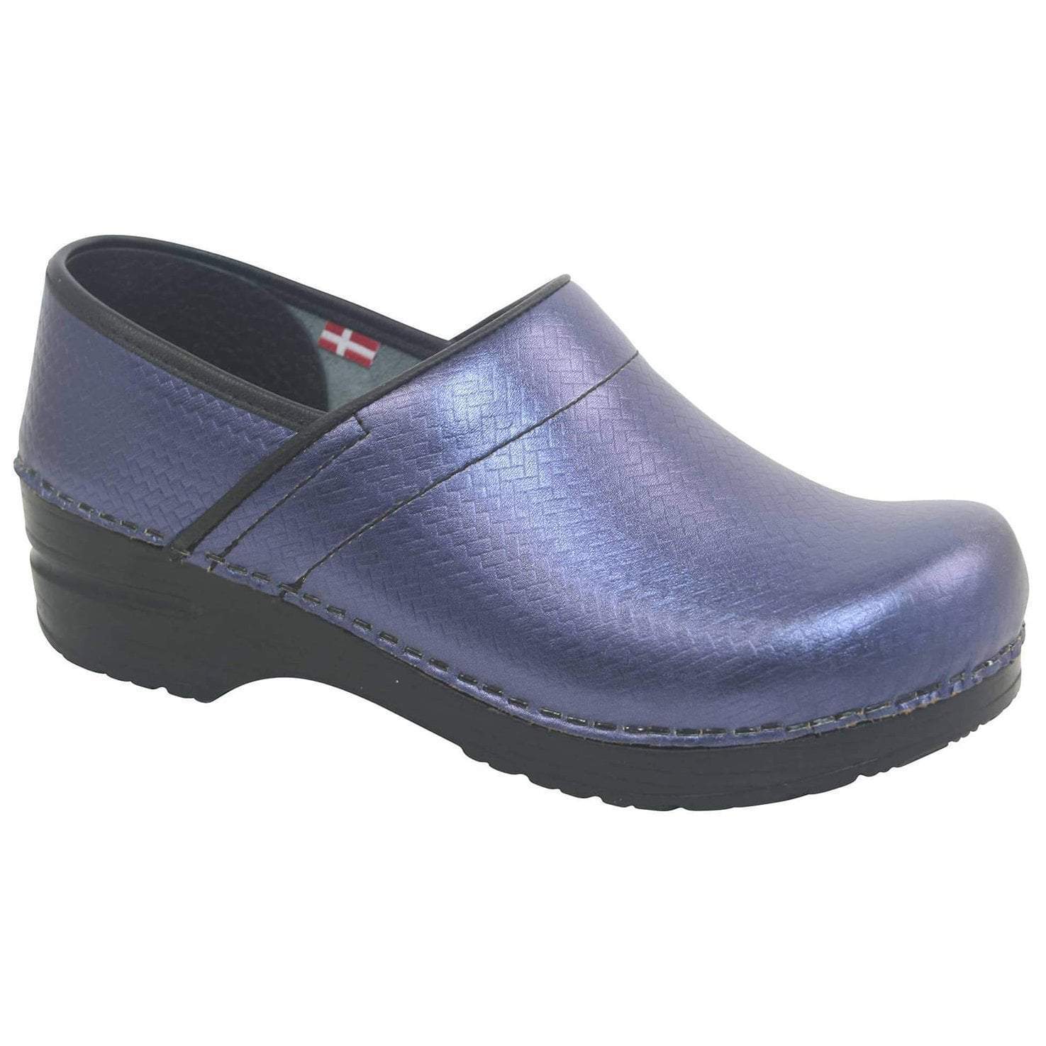 Sanita Cairo Women's in Blue Closed Back Clog