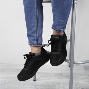 Sanita Concave Unisex in Black Sneaker