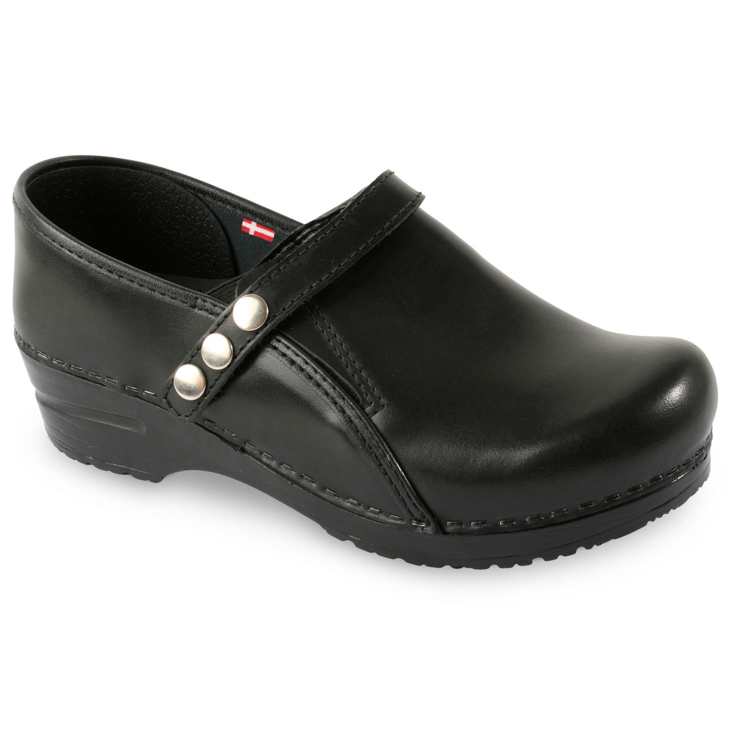 Sanita Cori Women's in Black Closed Back Clog