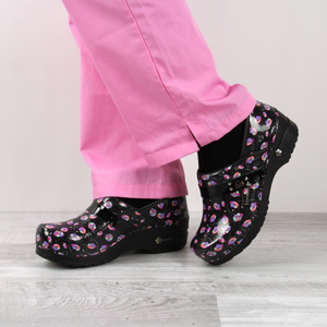 Sanita Dotted Poppies Women&#39;s in Multicolor - Avail Fall &#39;22 Closed Back Clog