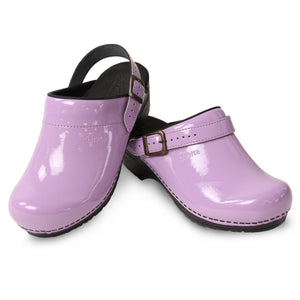 Sanita Estelle Women&#39;s in Purple - avail. Spring &#39;22 Open Back Clog