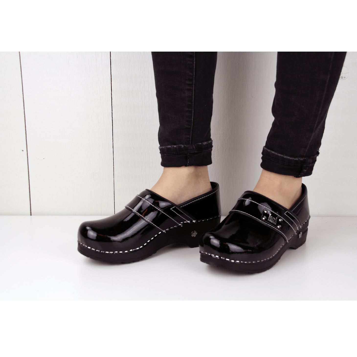 Lindsey Women's Koi Clog in Black | Sanita Lindsey Women's Koi Clog in Black | Sanita