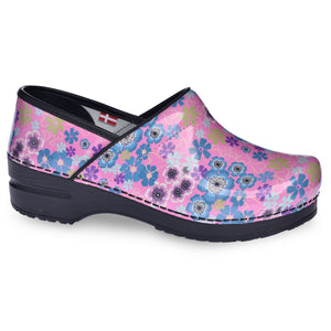 Sanita Marilla Women&#39;s in Pink Closed Back Clog