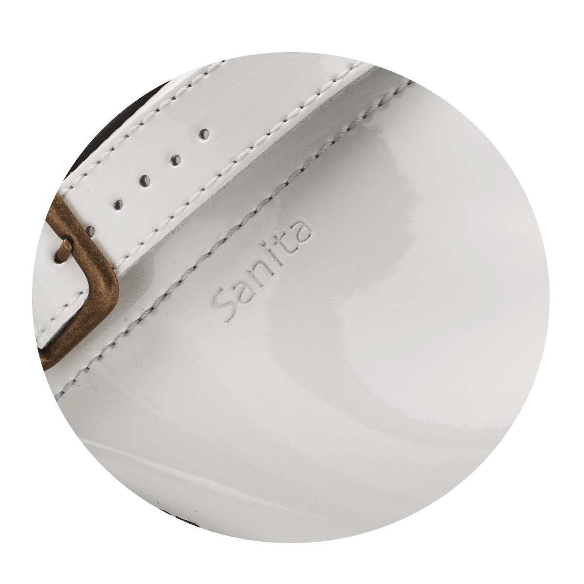 Sanita Estelle Women&#39;s Open Back Clog in White