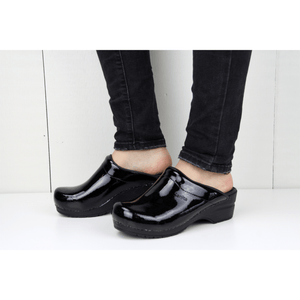 Sanita Patent Open Women&#39;s in Black
