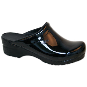Sanita Patent Open Women&#39;s in Black