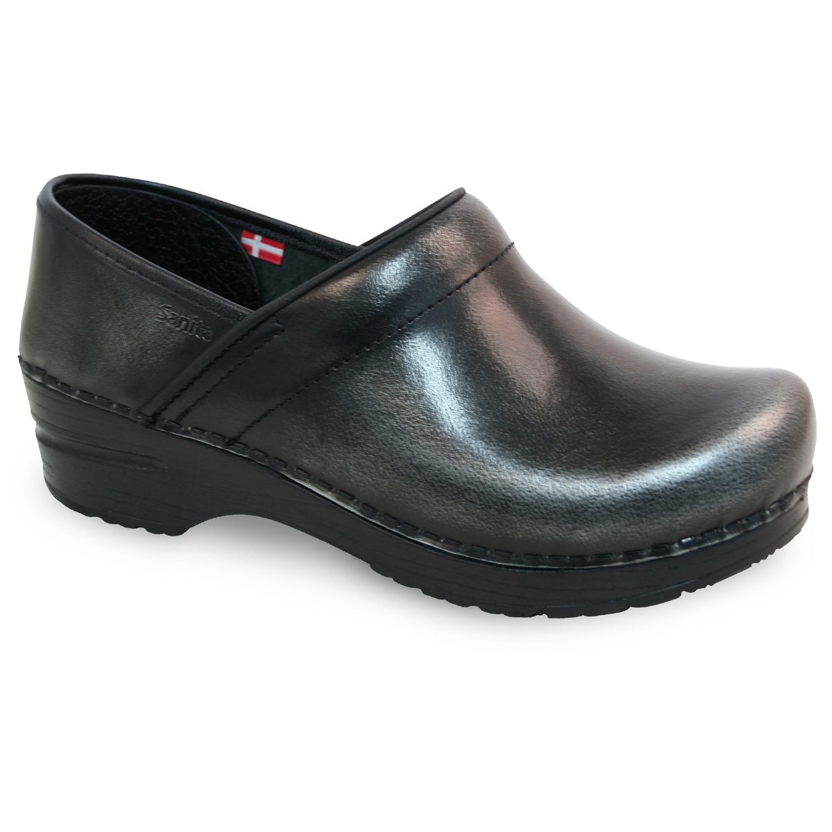 Sanita Pro. Cabrio Women&#39;s in Grey Closed Back Clog