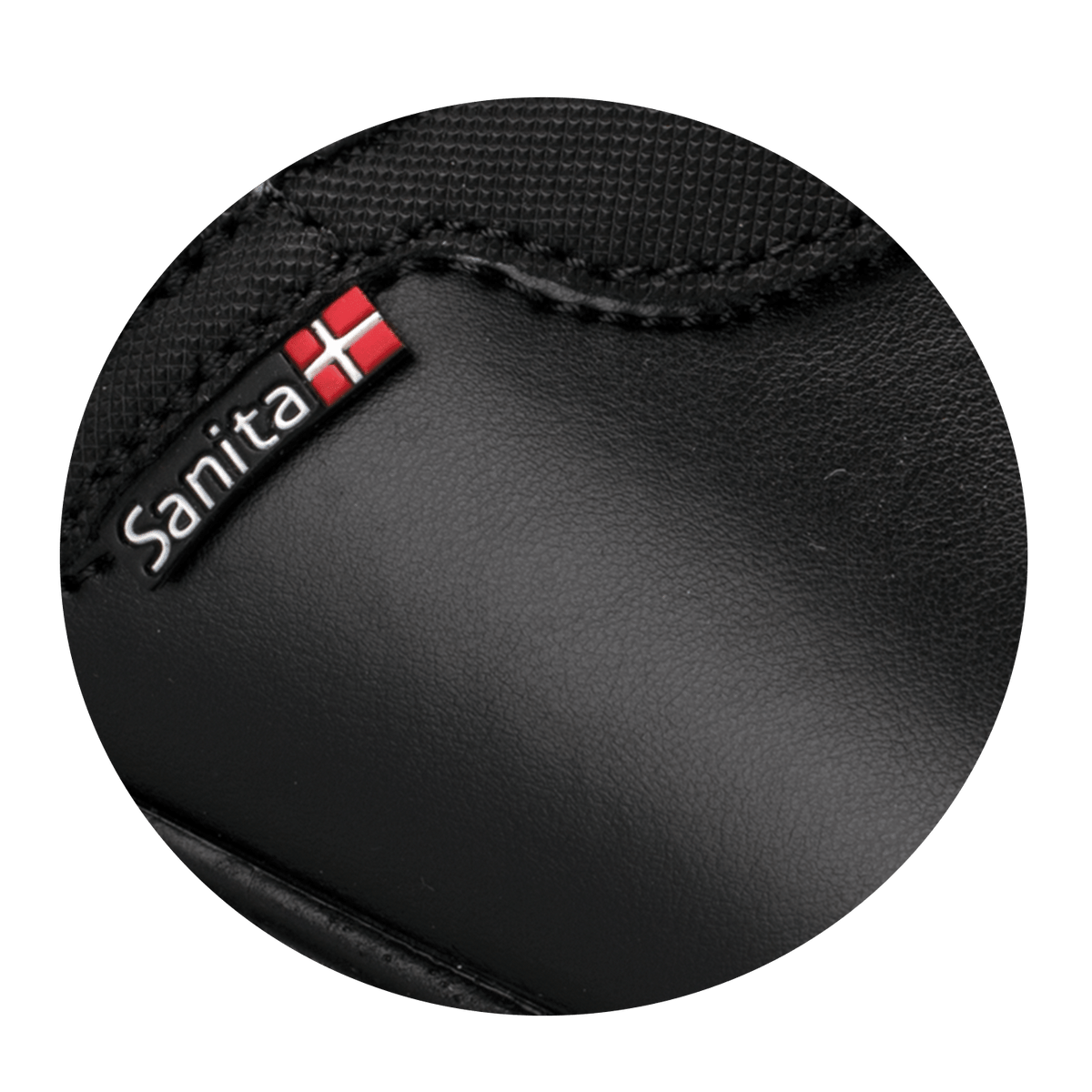 Sanita Pro Light O2 Unisex in Black Clog