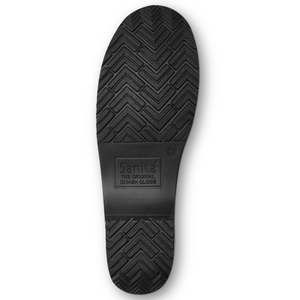 Sanita Pro. Textured Oil Men&#39;s in Black Narrow