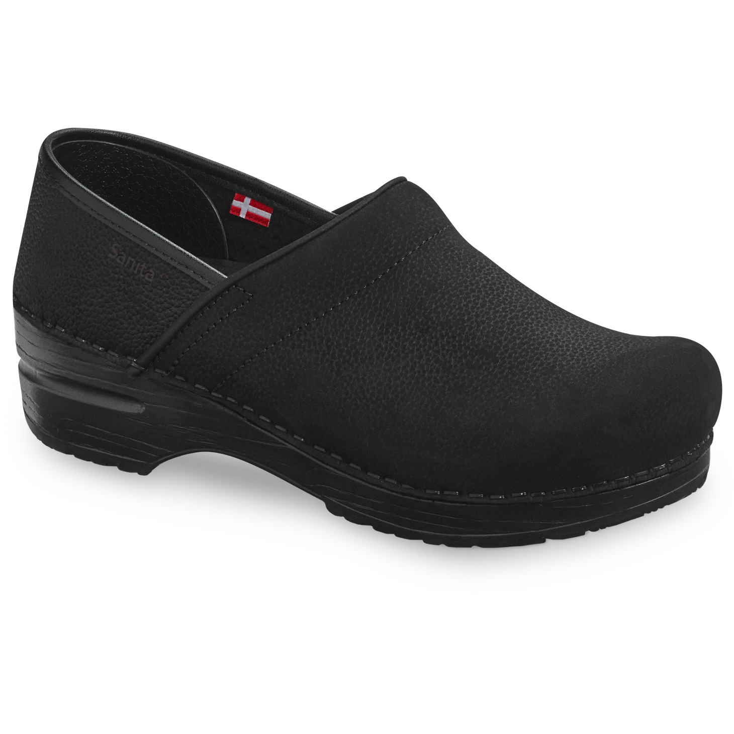 Sanita Pro. Textured Oil Women's in Black Narrow