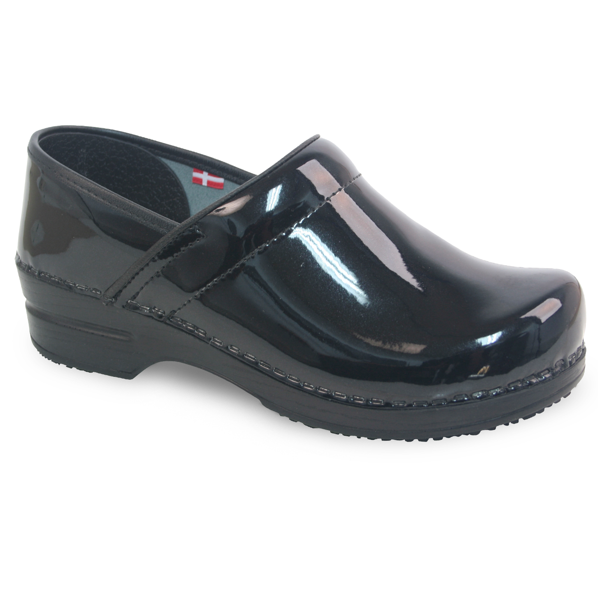 Sanita Sabel Women&#39;s in Black Closed Back Clog