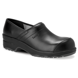 Sanita San Nitril Unisex in Black Clog