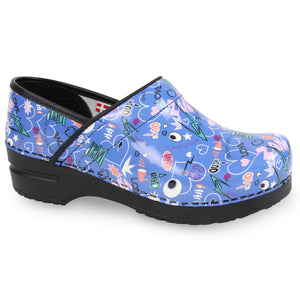 Sanita Sterling Women&#39;s in Blue Closed Back Clog