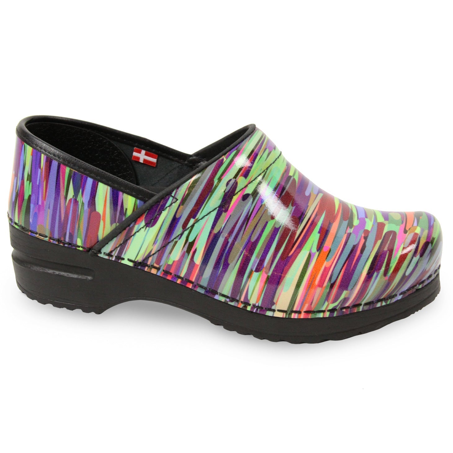 Sanita Tivoli Women's in Multi - Avail Fall '22 Closed Back Clog